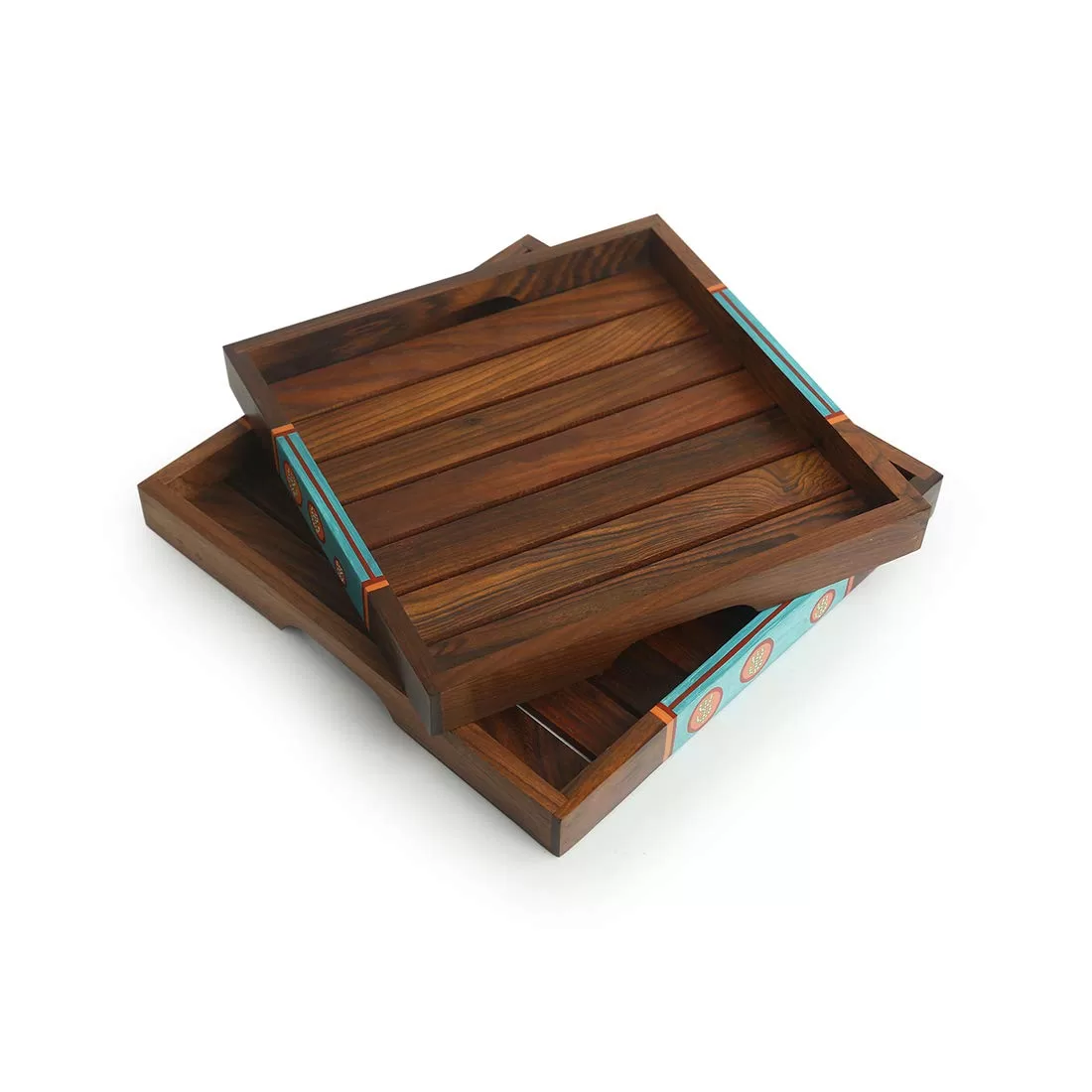makoexports wooden serving tray