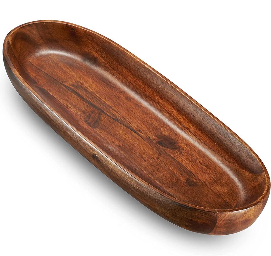 Handcrafted Wooden Serving Platter | Premium tray for kitchenware